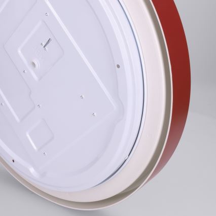 Brilagi - LED stmievateľné stropné svietidlo MATTEO LED/48W/230V 3000-6500K pr. 41 cm červené + diaľkové ovládanie
