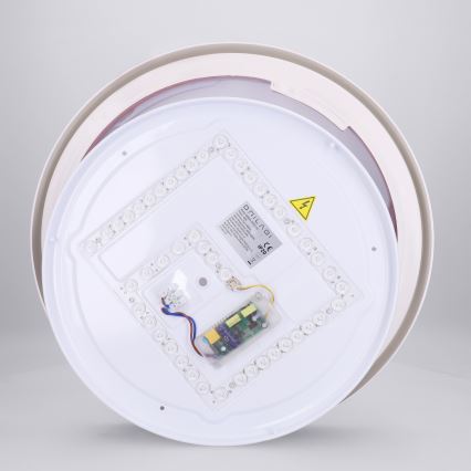 Brilagi - LED stmievateľné stropné svietidlo MATTEO LED/48W/230V 3000-6500K pr. 41 cm červené + diaľkové ovládanie