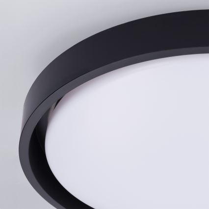 Brilagi - LED stmievateľné stropné svietidlo MATTEO LED/48W/230V 3000-6500K pr. 41 cm čierna + diaľkové ovládanie