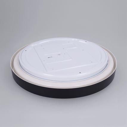 Brilagi - LED stmievateľné stropné svietidlo MATTEO LED/48W/230V 3000-6500K pr. 41 cm čierna + diaľkové ovládanie