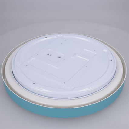 Brilagi - LED stmievateľné stropné svietidlo MATTEO LED/48W/230V 3000-6500K pr. 41 cm tyrkysové + diaľkové ovládanie