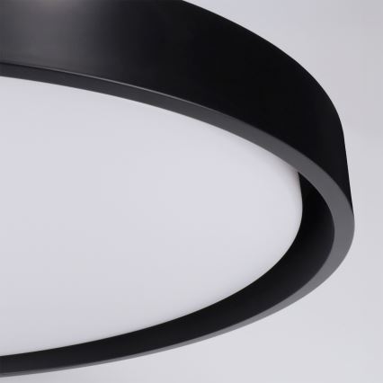 Brilagi - LED Stmievateľné stropné svietidlo MATTEO LED/60W/230V 3000-6500K priemer 51,5 cm čierna + diaľkové ovládanie