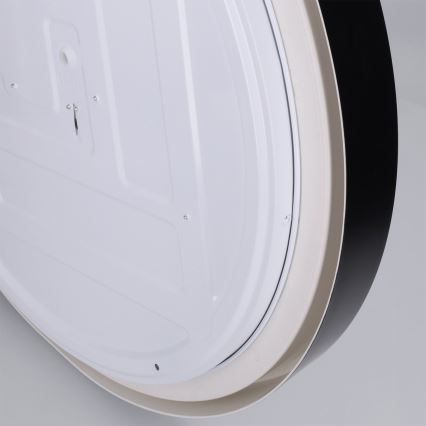 Brilagi - LED Stmievateľné stropné svietidlo MATTEO LED/60W/230V 3000-6500K priemer 51,5 cm čierna + diaľkové ovládanie