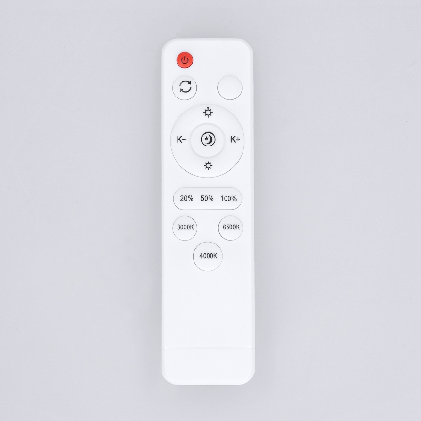 Brilagi - LED Stmievateľné stropné svietidlo MATTEO LED/60W/230V 3000-6500K priemer 51,5 cm čierna + diaľkové ovládanie