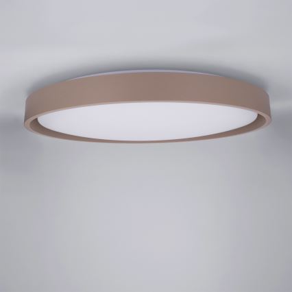 Brilagi - LED stmievateľné stropné svietidlo MATTEO LED/60W/230V 3000-6500K priemer 51,5 cm taupe + diaľkové ovládanie