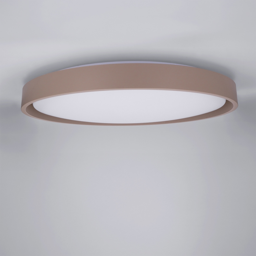 Brilagi - LED stmievateľné stropné svietidlo MATTEO LED/60W/230V 3000-6500K priemer 51,5 cm taupe + diaľkové ovládanie