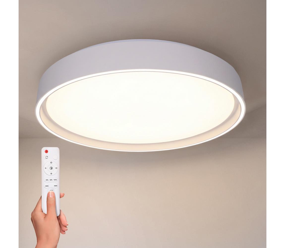 Brilagi-LED Stmievateľné svietidlo NANCI LED/60W/230V 3000-6500K pr. 49 cm biela +DO WO800-OEM35-50