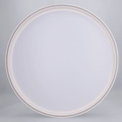 Brilagi - LED stmievateľné stropné svietidlo NANCI LED/60W/230V 3000-6500K priemer 49 cm biela + diaľkové ovládanie