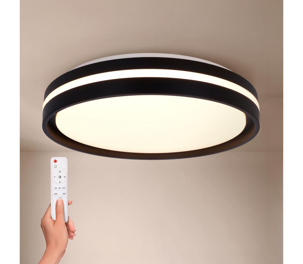 Brilagi - LED Stmievateľné svietidlo NAOMI LED/48W/230V 3000-6500K pr. 39 cm čierna+DO WO800-OEM28-40