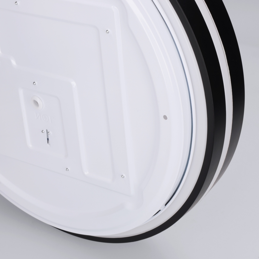 Brilagi - LED stmievateľné stropné svietidlo NAOMI LED/48W/230V 3000-6500K priemer 39 cm čierne + diaľkové ovládanie