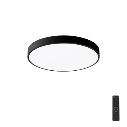 Brilagi - LED Stmievateľné stropné svietidlo POOL LED/60W/230V 3000-6000K pr. 60 cm čierne + diaľkové ovládanie