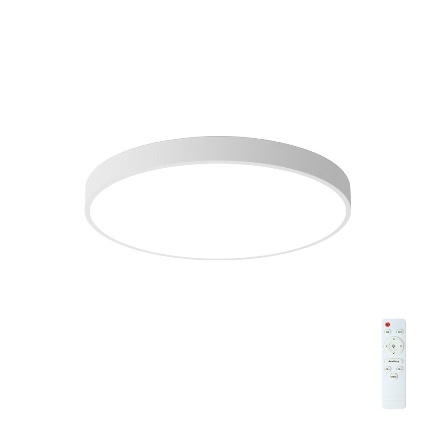 Brilagi - LED Stmievateľné stropné svietidlo POOL LED/60W/230V 3000-6000K pr. 60 cm biele + diaľkové ovládanie