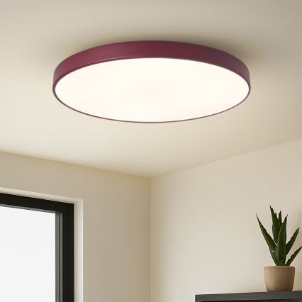 Brilagi - Stmievateľné LED svietidlo POOL SMART LED/100W/230V priemer 80 cm 3000-6000K Wi-Fi Tuya + diaľkové ovládanie bordové