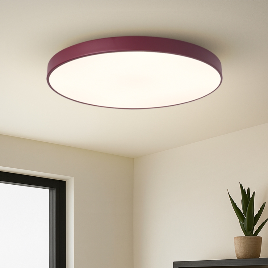 Brilagi - Stmievateľné LED svietidlo POOL SMART LED/100W/230V priemer 80 cm 3000-6000K Wi-Fi Tuya + diaľkové ovládanie bordové