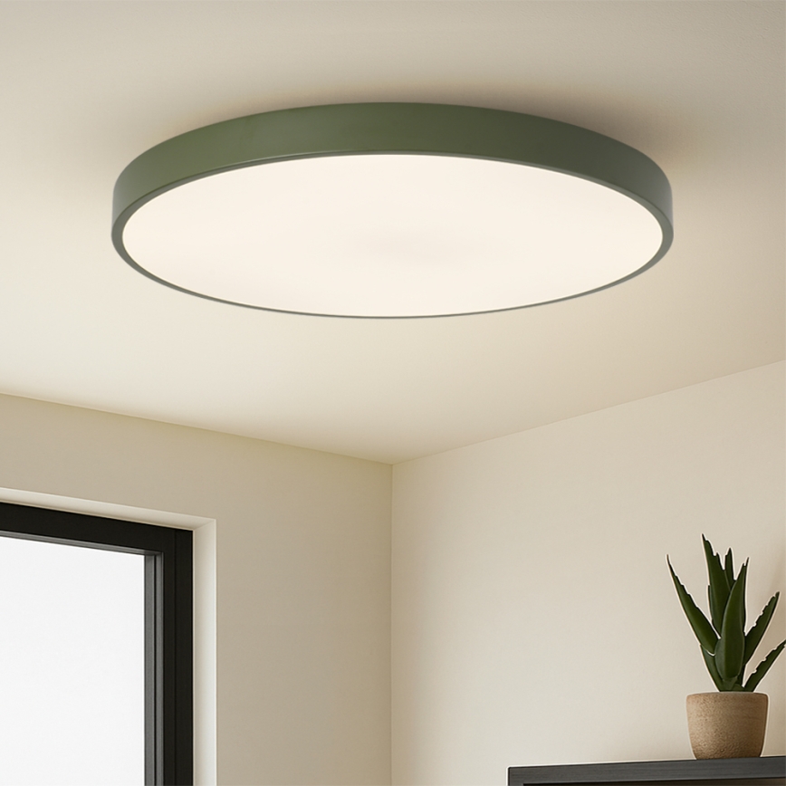 Brilagi - stmievateľné LED svietidlo POOL SMART LED/128 W/230 V Ø 100 cm Wi‑Fi Tuya + diaľkový ovládač, zelená