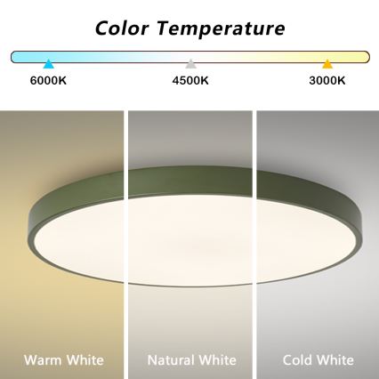 Brilagi - LED stmievateľné svietidlo POOL SMART LED/128W/230V priemer 100 cm 3000-6000K Wi-Fi Tuya + diaľkové ovládanie zelené