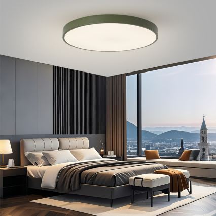 Brilagi - LED stmievateľné svietidlo POOL SMART LED/128W/230V priemer 100 cm 3000-6000K Wi-Fi Tuya + diaľkové ovládanie zelené