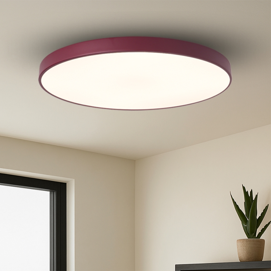 Brilagi - LED stmievateľné svietidlo POOL SMART LED/128W/230V pr. 100 cm Wi-Fi Tuya + diaľkové ovládanie bordové