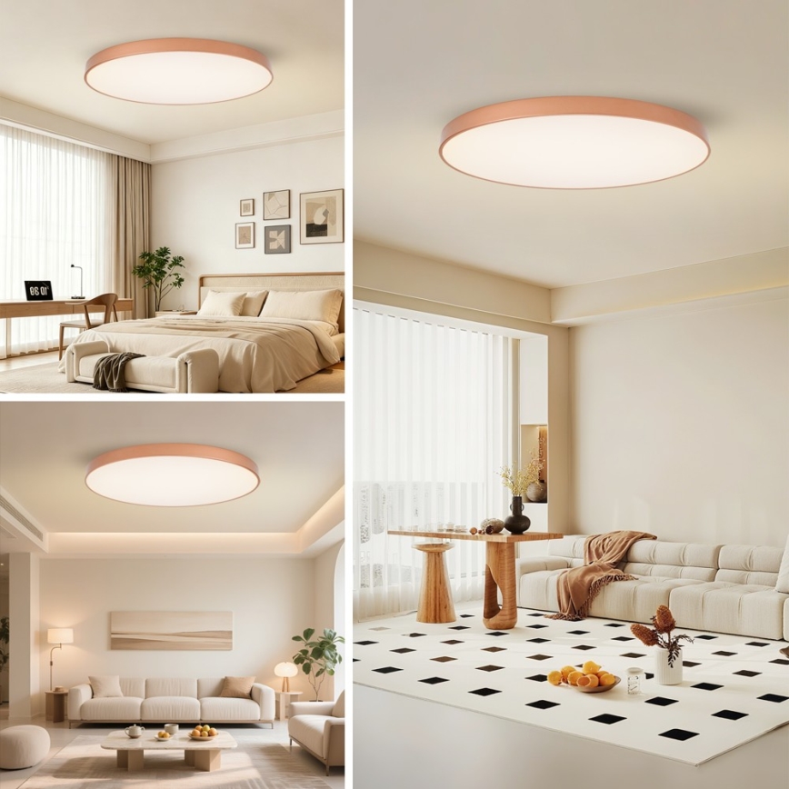 BRILAGI - LED stmievateľné stropné svietidlo POOL SMART LED/180W/230V 3000-6000K 120 cm bronzové Wi-Fi Tuya + diaľkové ovládanie