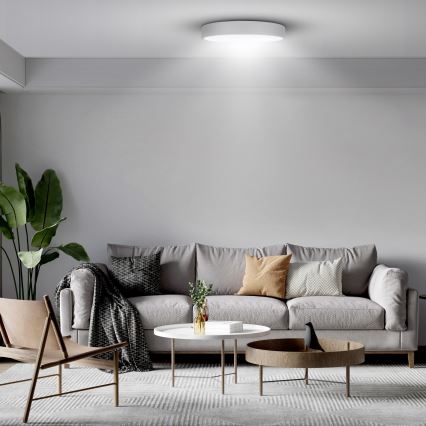 Brilagi - LED stmievateľné stropné svietidlo POOL SMART LED/48W/230V 40 cm 3000-6000K Wi-Fi Tuya + diaľkové ovládanie biela