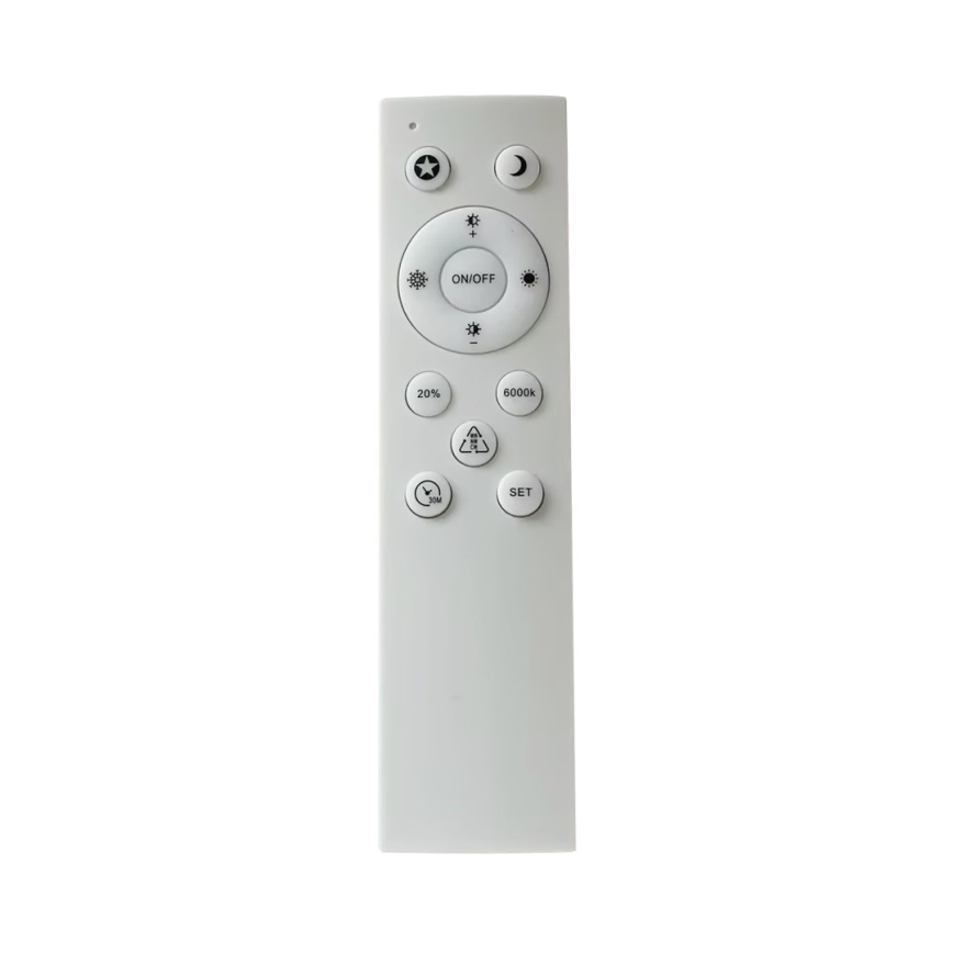 Brilagi - stmievateľné LED stropné svietidlo POOL SMART LED/60W/230V 50 cm 3000-6000K Wi-Fi Tuya + diaľkové ovládanie biela