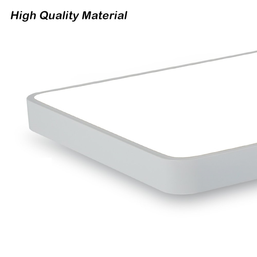 Brilagi - LED Stmievateľné stropné svietidlo POOL SQUARE LED/48W/230V 3000-6000K 50x50 cm biela + diaľkové ovládanie