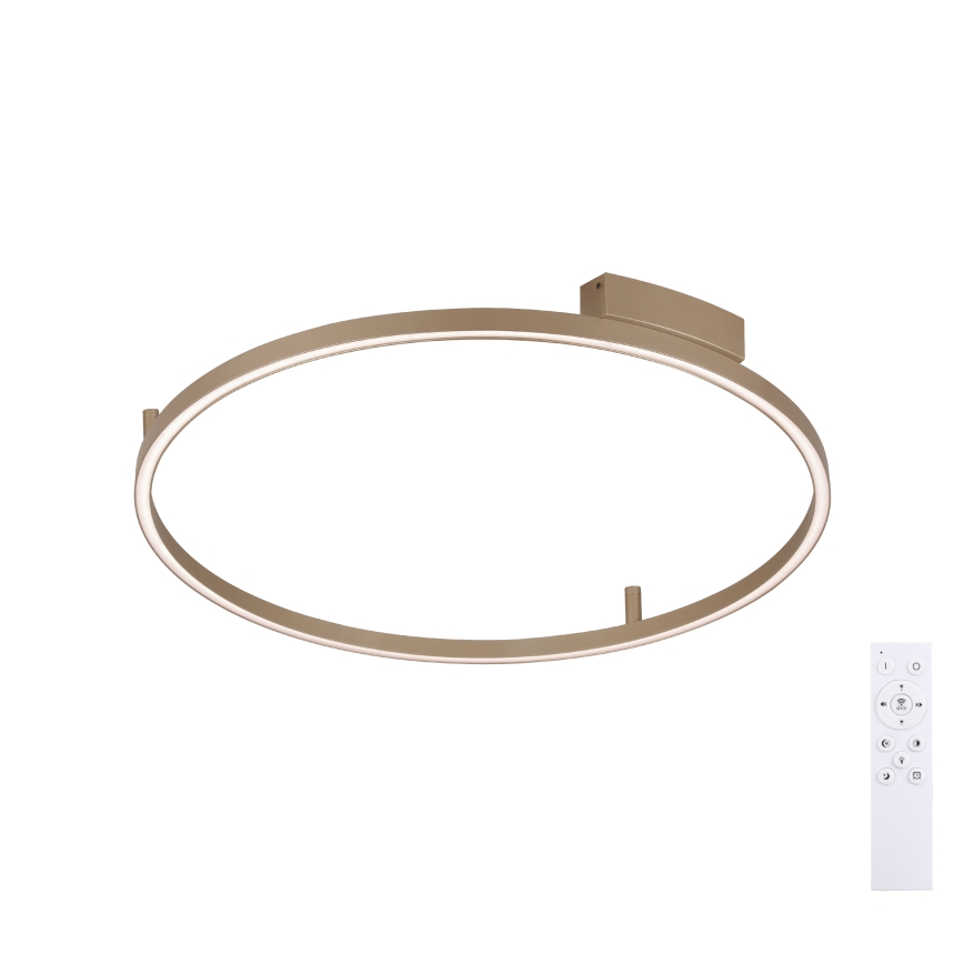 Brilagi - stmievateľné LED stropné svietidlo PORTOFINO LED/60W/230V 3000-6000K priemer 80 cm béžová + diaľkové ovládanie