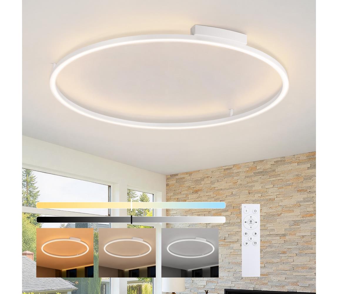 Brilagi - LED Stmievateľné svietidlo PORTOFINO LED/85W/230V pr. 120 cm biela + DO BRI524