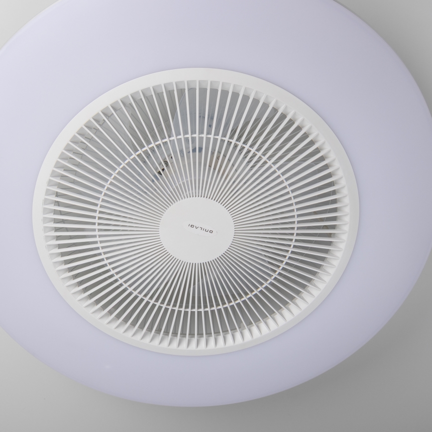 Brilagi - LED Stmievateľné svietidlo s ventilátorom AURA LED/38W/230V 3000-6000K biela + diaľkové ovládanie