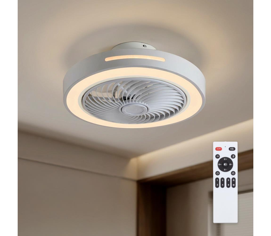 Brilagi - LED stmievateľné svietidlo s látorom LED/38W/230V priemer 46 cm biele + DO WF-OSD-047