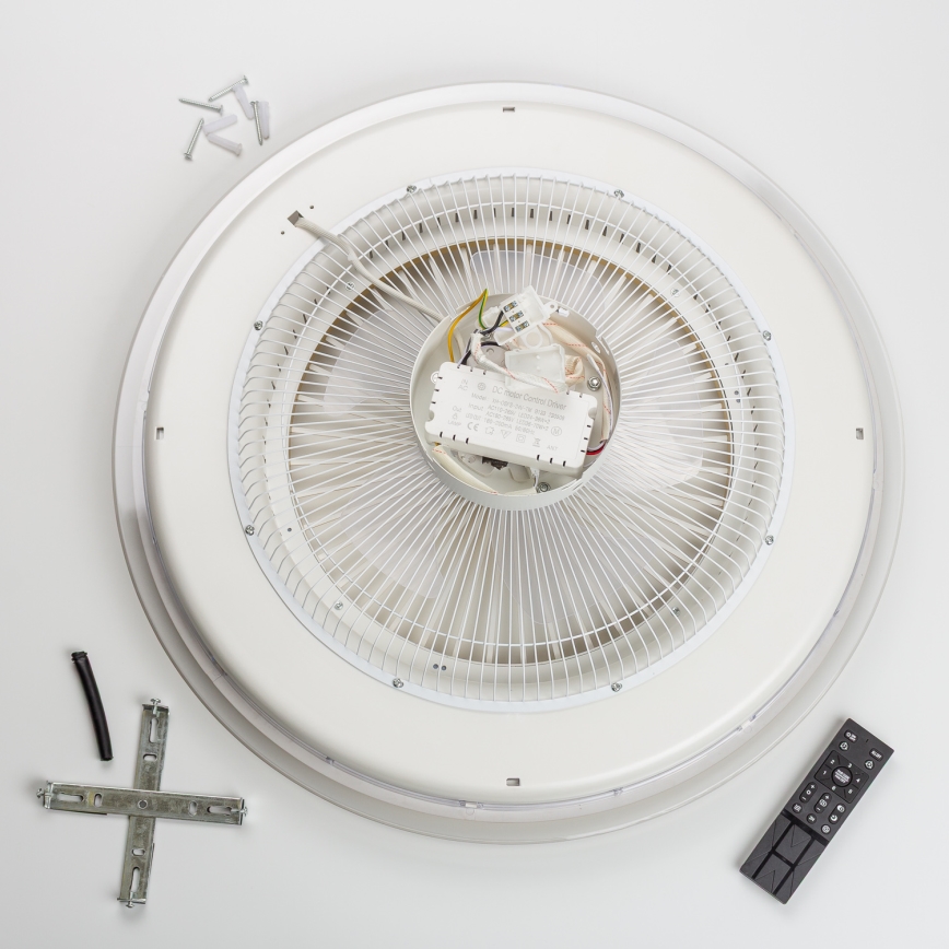 Brilagi - LED Stmievateľné svietidlo s ventilátorom RONDA LED/48W/230V 3000-6000K zlatá + diaľkové ovládanie