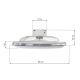 Brilagi - LED Stmievateľné stropné svietidlo s ventilátorom RONDA LED/65W/230V 3000-6500K strieborná+ diaľkové ovládanie