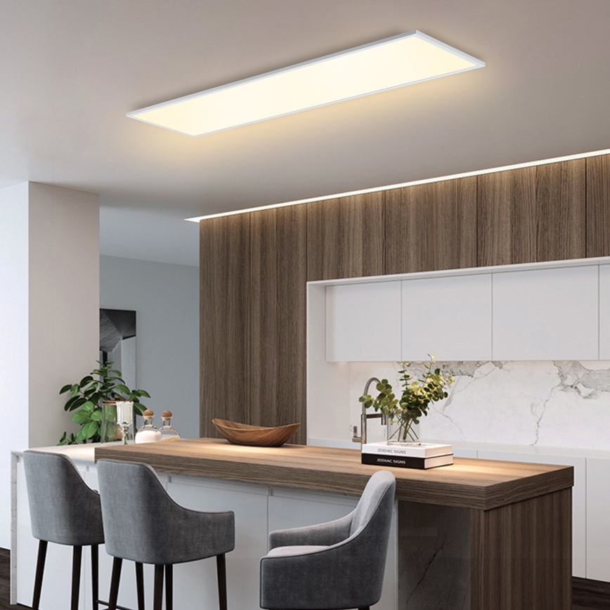 Brilagi - LED stmievateľné stropné svietidlo SLIMFRAME LED/58W/230V 120x30 cm 3000-6000K biela + diaľkové ovládanie