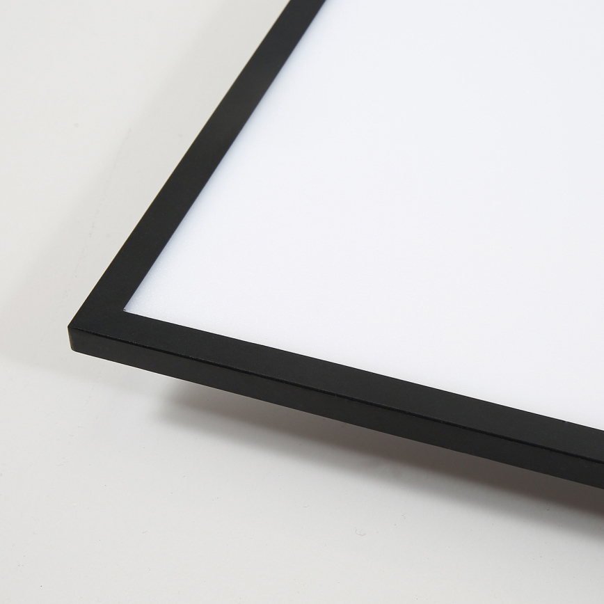 Brilagi - LED stmievateľné stropné svietidlo SLIMFRAME LED/58W/230V 120x30 cm 3000-6000K čierne + diaľkové ovládanie