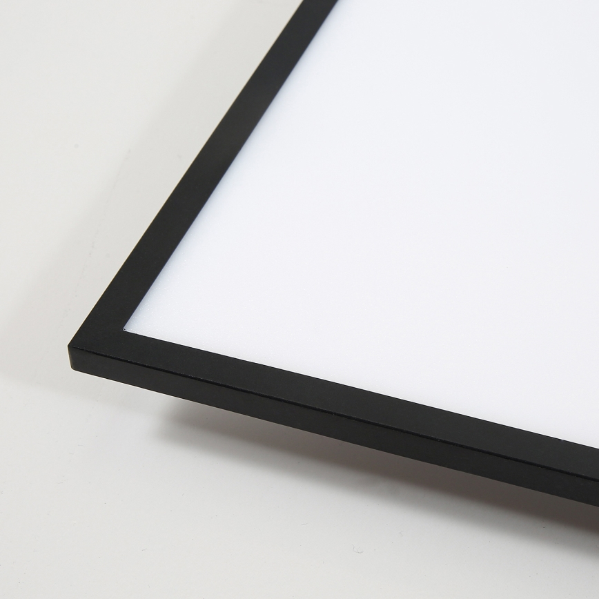 Brilagi - stmievateľné LED stropné svietidlo SLIMFRAME LED/58W/230V 60x60 cm 3000-6000K čierne + diaľkové ovládanie