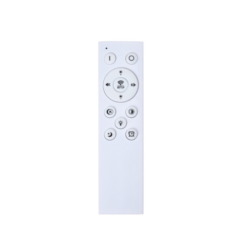 Brilagi - LED Stmievateľné stropné svietidlo SLIMFRAME WOOD LED/36W/230V 49,5x49,5 cm 3000-6000K hnedá + diaľkové ovládanie