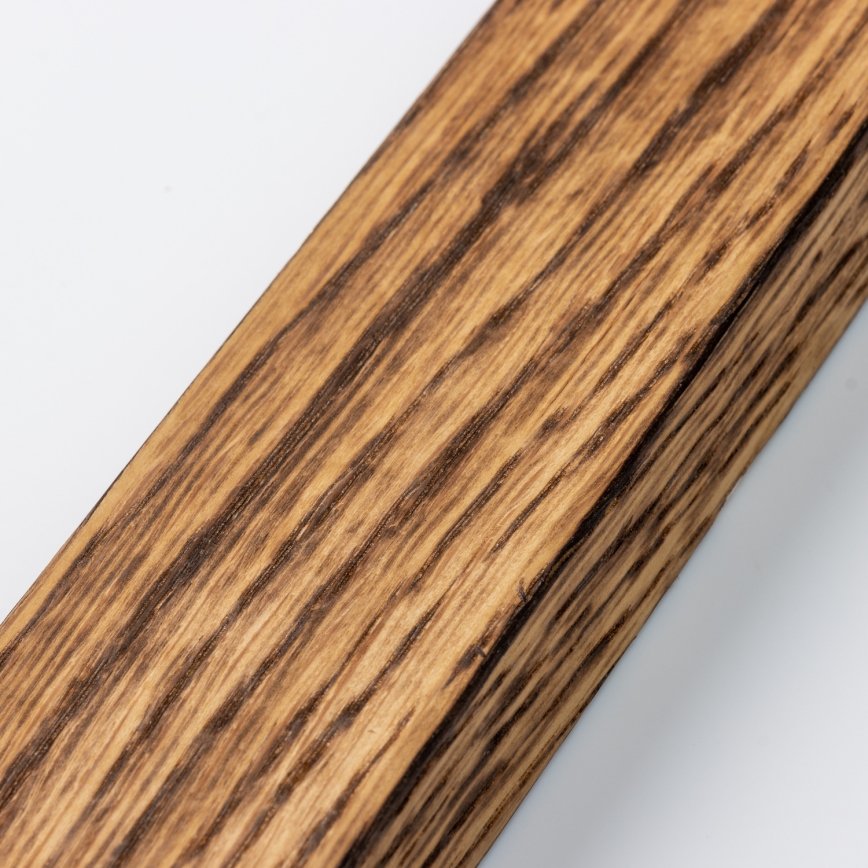 Brilagi - LED Stmievateľné stropné svietidlo SLIMFRAME WOOD LED/58W/230V 124x33,7 cm 3000-6000K hnedá + diaľkové ovládanie