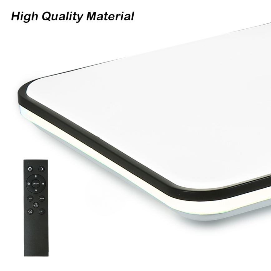 Brilagi - LED Stmievateľné stropné svietidlo SMART LED/36W/230V 3000-6000K 45x45 cm Wi-Fi Tuya + diaľkové ovládanie