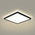 Brilagi - LED Stmievateľné svietidlo so senzorom pohybu a súmraku ULTRA SLIM LED/18W/230V 30x30 cm + diaľkové ovládanie