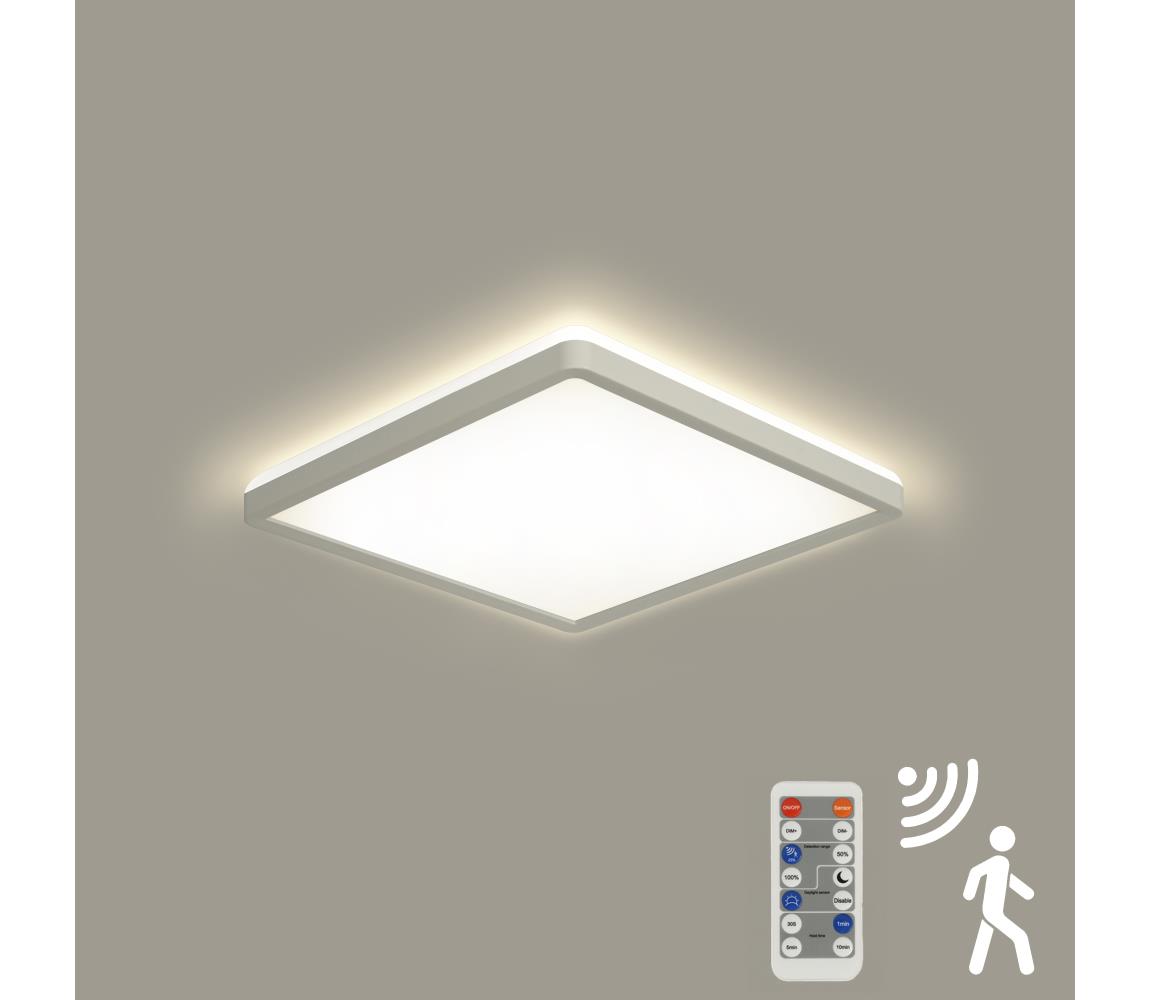 Brilagi-LED stmievateľné svietidlo so senzorom ULTRA SLIM LED/18W/230V 30x30 cm+ BRI242
