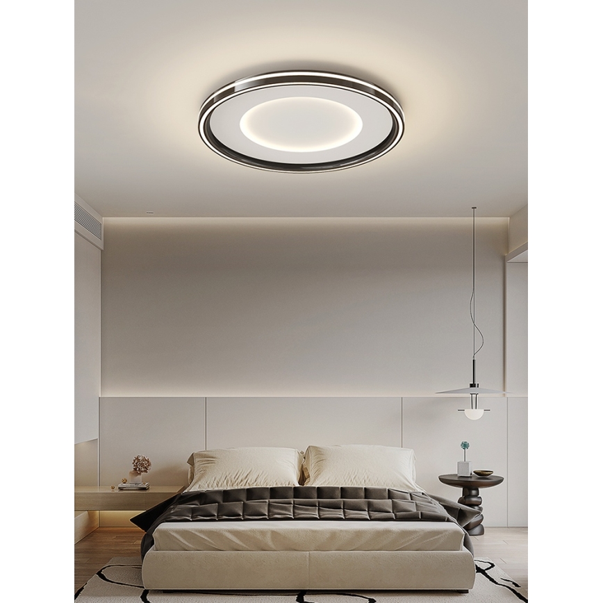 Brilagi - LED stmievateľné stropné svietidlo TRIVARO LED/56W/230V 3000-6000K pr. 30 cm + diaľkové ovládanie