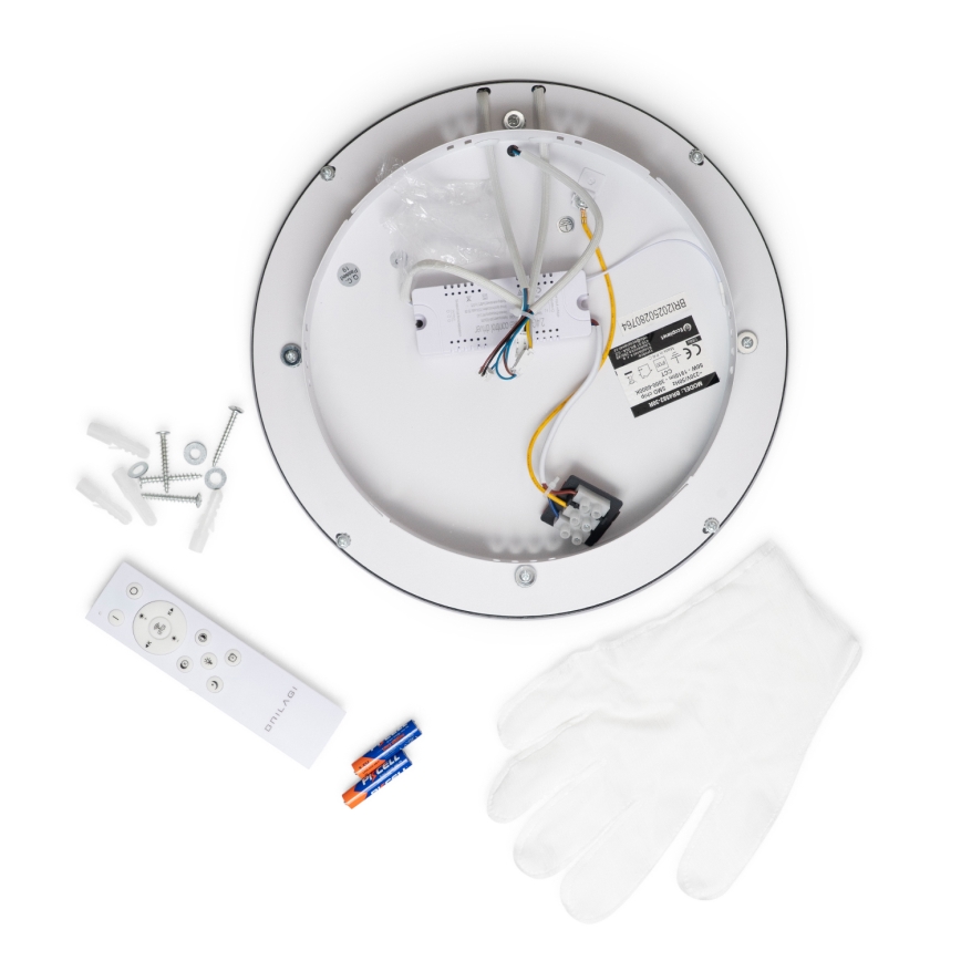 Brilagi - LED stmievateľné stropné svietidlo TRIVARO LED/56W/230V 3000-6000K pr. 30 cm + diaľkové ovládanie