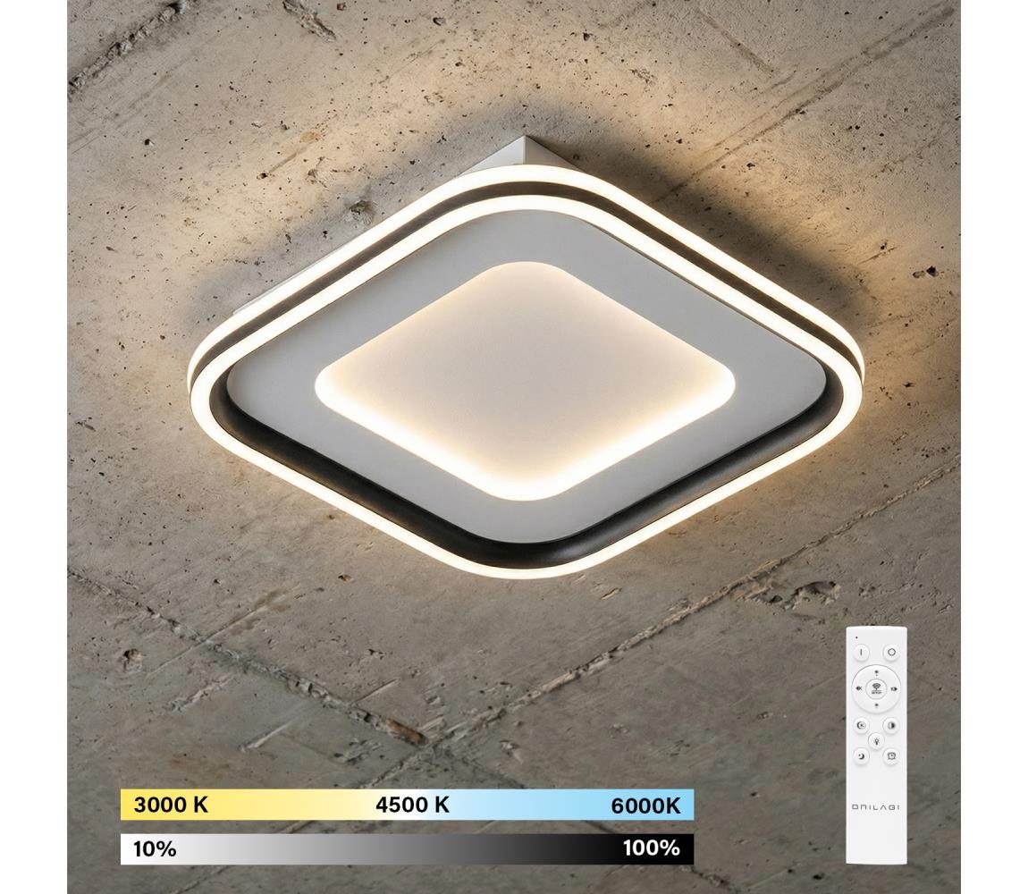Brilagi - LED stmievateľné svietidlo TRIVARO LED/65W/230V 3000-6000K 30x30 cm + diaľkové ovládanie BR4581-30S