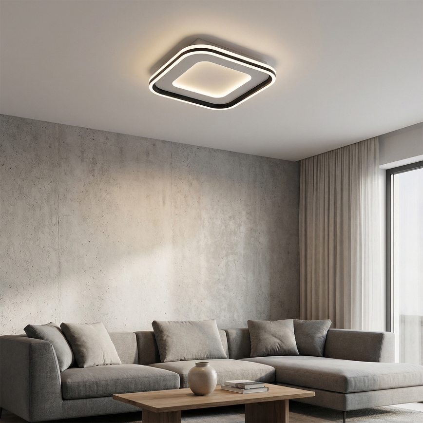 Brilagi - LED stmievateľné stropné svietidlo TRIVARO LED/65W/230V 3000-6000K 30x30 cm + diaľkové ovládanie