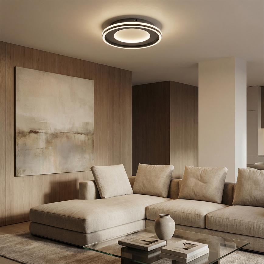 Brilagi - LED Stmievateľné stropné svietidlo TRIVARO LED/72W/230V 3000-6000K pr. 40 cm + diaľkové ovládanie