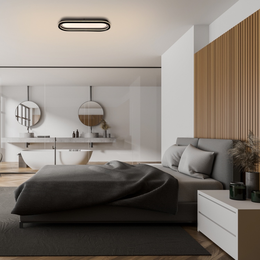 Brilagi - LED stmievateľné stropné svietidlo TRIVARO LED/85W/230V 3000-6000K 20x60 cm + diaľkové ovládanie