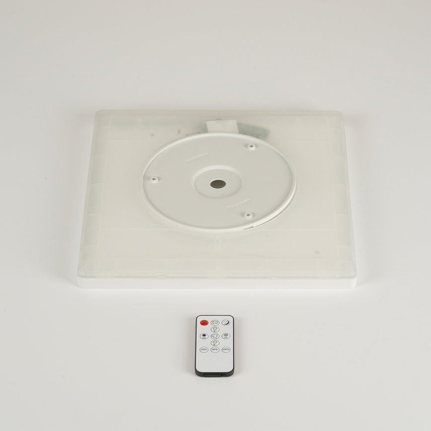 Brilagi - LED Stmievaťelné stropné svietidlo ULTRA SLIM LED/18W/230V 2700-6500K 30x30 cm biela + diaľkové ovládanie