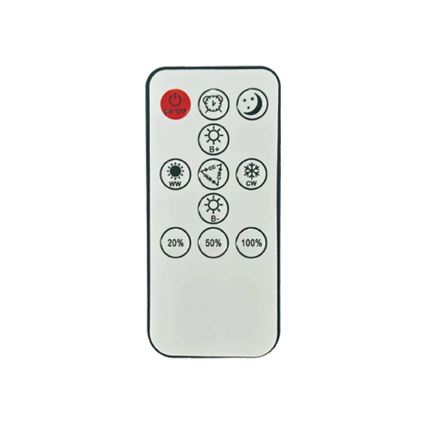 Brilagi - LED Stmievaťelné stropné svietidlo ULTRA SLIM LED/18W/230V 2700-6500K 30x30 cm biela + diaľkové ovládanie