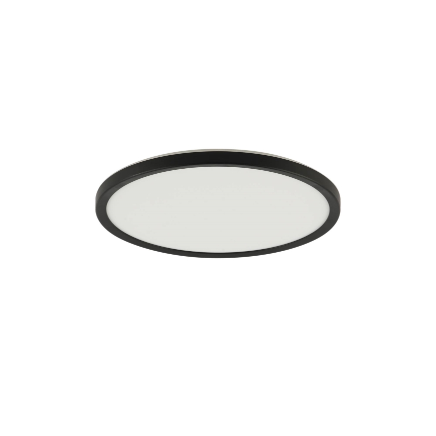 Brilagi - LED Stmievaťelné stropné svietidlo ULTRA SLIM LED/18W/230V 2700-6500K pr. 30 cm čierna + diaľkové ovládanie