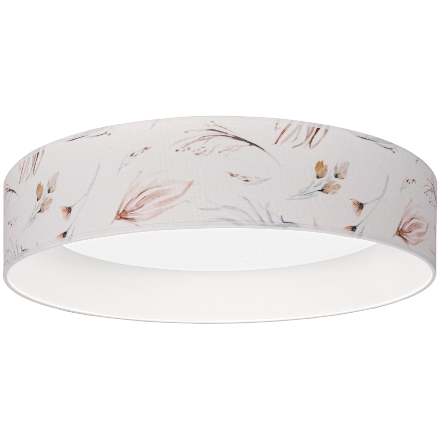 Brilagi - LED stmievateľné stropné svietidlo VELVET SMARTIX STARS LED/24W/230V 3000-6000K priemer 45 cm biela/kvetiny Wi-Fi Tuya Beacon + diaľkové ovládanie
